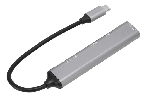 Usb C Hub Tipo Estacion Acoplamiento Electronica Metal Calor