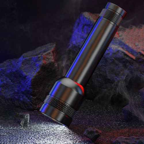 Mini Bright Flashlight Usb Rechargeable, Focus Flashlight