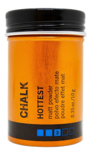 Lakme K.style Chalk Hottest Polvo Efecto Mate Fijación 10grs