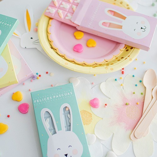 Imagen 5 de 7 de Cajitas Packaging Tabletas Conejos Pascuas X 6 Parpen Prya