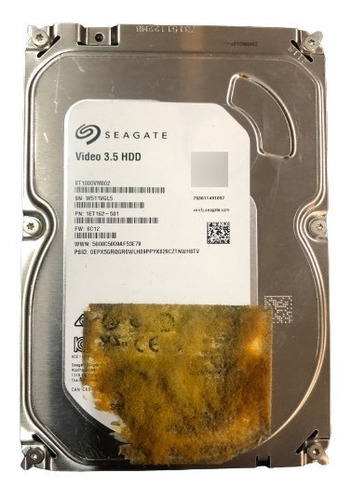 Disco Duro Interno Seagate Video 3.5 Hdd St1000vm002  1 Tb