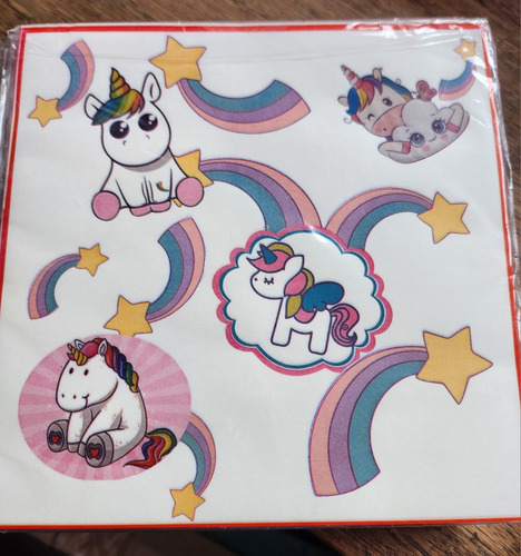 Papel Alfajor Antigrasa Diseño Niño 5 Sobres C/100papelesc/u