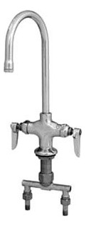 T&s Brass B-0300 Double Pantry Commercial Faucet, Chrome