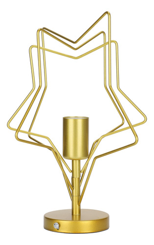 Lámpara De Techo Con Forma De Estrella De Cinco Puntas E27 P
