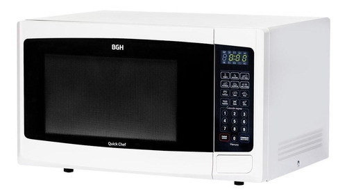 Microondas Grill BGH Quick Chef B228DBE blanco 28L 220V