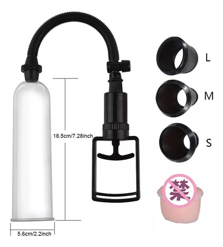 Extensión Manual De Bomba De Vacío Auxiliar + 3 Anillos