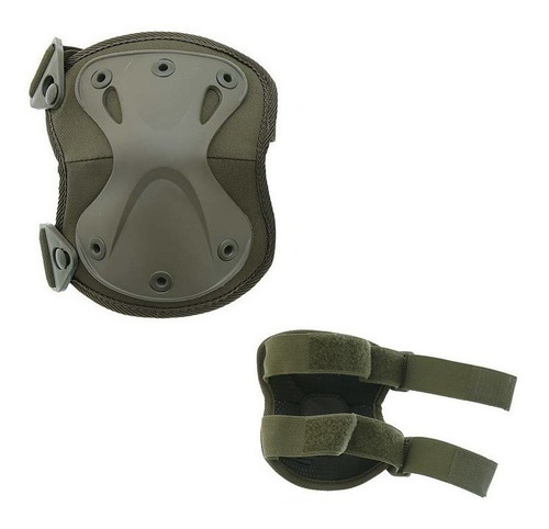 Rodilleras Coderas Pack 2u Tacticas Militar / Hiking Outdoor