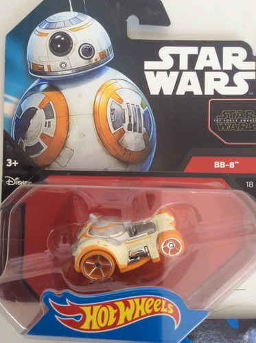 Lote Star Wars: 3 Carros Boba, Vader Y Bb-8 (Usado)