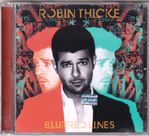 Robin Thicke - Blurred Lines (2013) Cd Ex