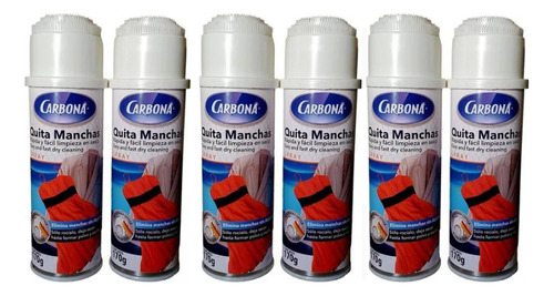 6 Piezas Carbona Cepillo Aplicador Para Ropa 170g