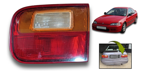 Guia Posterior Derecha Honda Civic 1993-1997 Sin Lateral