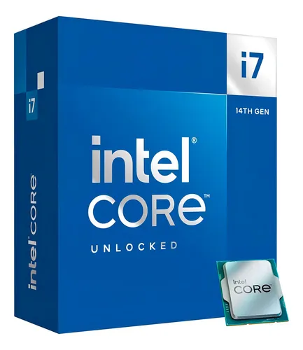 Imagem do produto Processador Intel Core I7-14700K 33MB 3.4GHz - 5.6GHz LGA1700 - BX8071514700K em Mercado Livre