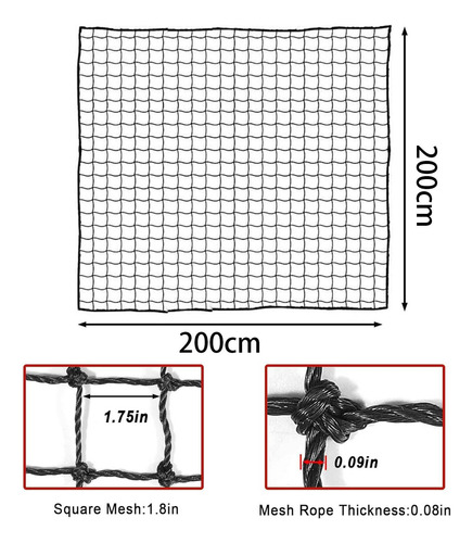 Red De Protección Para Golfistas, Red De 2metrosx2metros