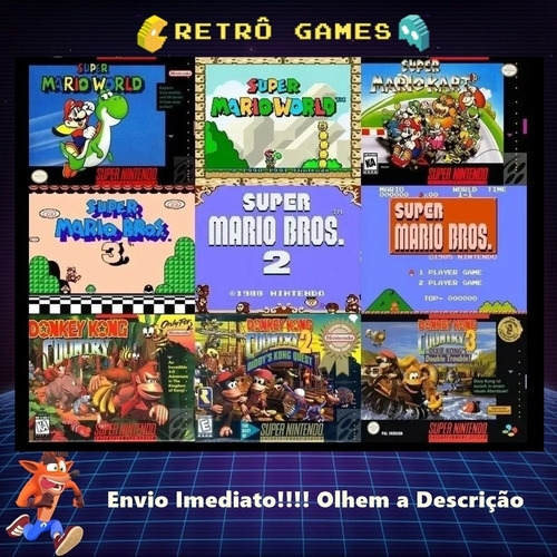 Coleção Super Mario + Donkey Kong Para Ps3 Bloqueado