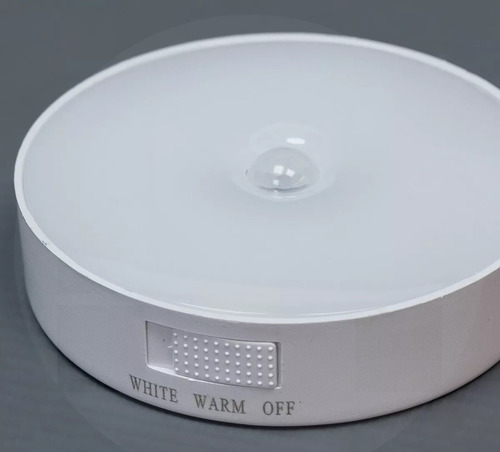 Luz Emergencia Recargable Led Con Sensor De Movimiento 6000k