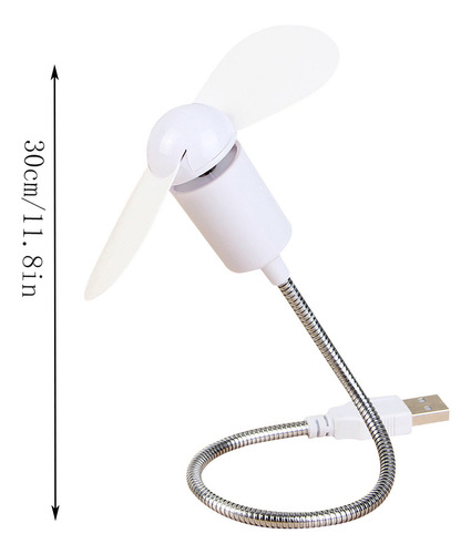 Ventilador M Mini Snake Fan Silent Soft Leaf, Pequeño, Que P