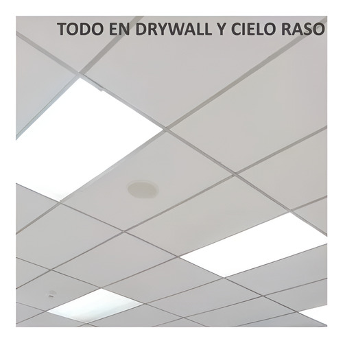 Cielo Raso Vinil Lamina De Techo Blanco Liso 60x120cm (2x4)