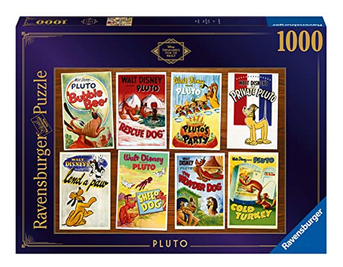 Ravensburger Disney Treasures From The Vault Pluto 1000