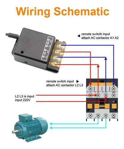 . Interruptor De Control Remoto De Bomba De Agua De 433 Mhz
