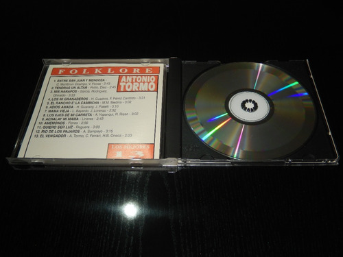Antonio Tormo Folklore Los Mejores 13 Cd Nuevo Impecable !!! (Usado)