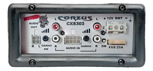【SOUページ】 Caixa Subwoofer 8 Polegadas Amplificada 350 Wattas Corzus