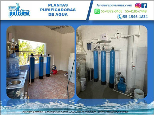 Imagen 3 de 10 de Planta Purificadora C/suavisador $39,900.00 Sin Anticipos
