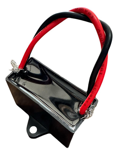 Capacitor Ventilador De 10uf Mfd 370v Con Cables Cuadrado
