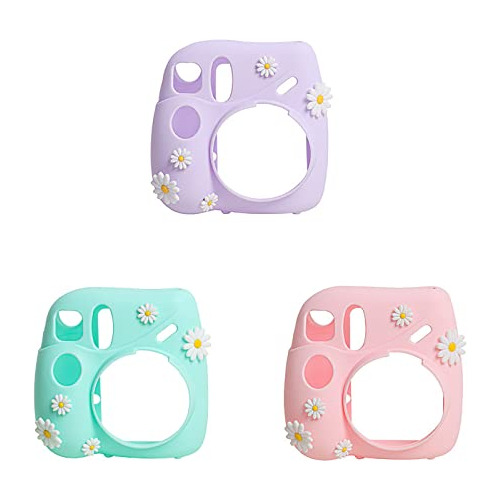 Funda Rieibi Mini 7+ - Funda De Silicona Para Cámara Fujifil