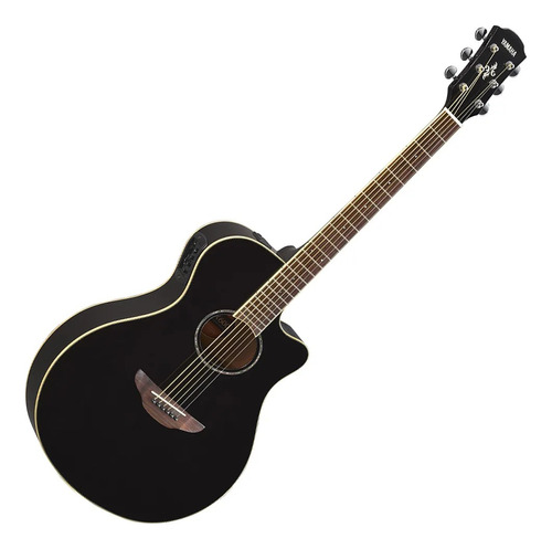 Guitarra Electro Acústica Yamaha Apx600 Bl Black Negra