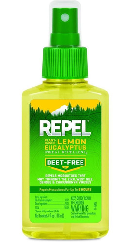 Repel Plant-based Lemon Eucalyptus Insect Repellent, Pump Sp