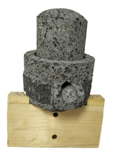 Molino De Piedra Para Moler Granos Y Semillas Mini.