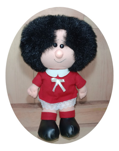 Peluche Vintage De Mafalda Y Sus Amigos 1990s De Quino 41 Cm