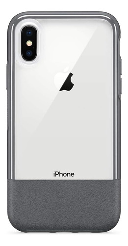 Funda Otterbox Clear Para iPhone XS Gris