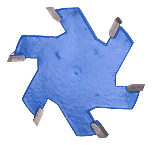 Fresa Ranuradora Router Bit De 6 Ranuras Para Carpintería