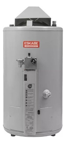 Termotanque Multigas Eskabe Acquapiú A4sh J Gris Plata 40l