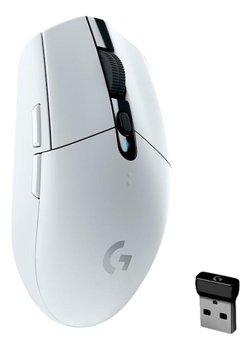 Mouse Gamer S/ Fio Logitech G305 Lightspeed Branco 12000dpi