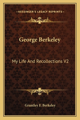 Libro George Berkeley: My Life And Recollections V2 - Ber...