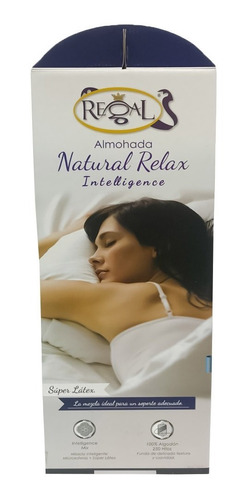 Almohada Natural Relax Intelligence Super Látex 70cm Regal