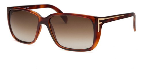 Lentes Sol Fendi Fs5220 Tortoise Brown Gradient Gold M 57mm