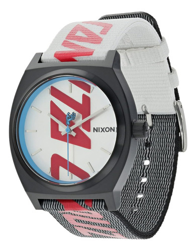 Nixon X Santa Cruz Time Teller Am Reloj De Moda Analógico Un