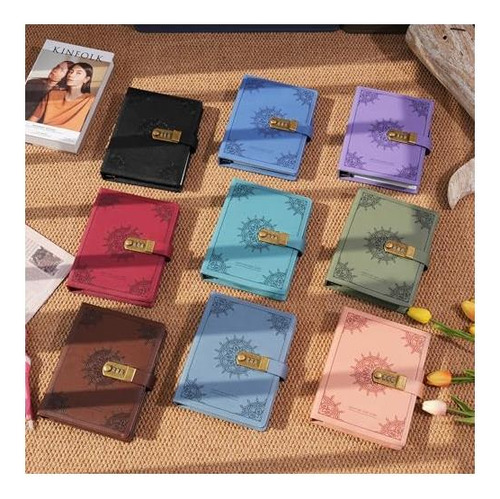 Wason Journal Con Lock A5 Binder Diary Diary Spiral Notebook