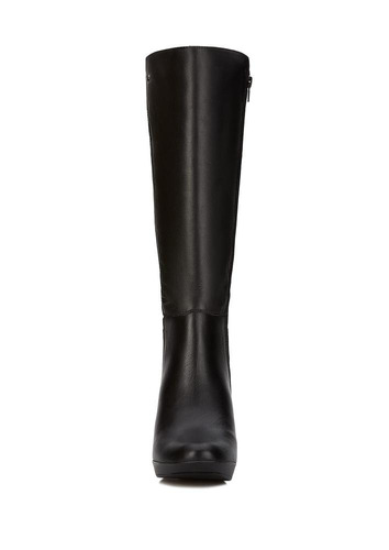 Botas Negras Tacón Ancho Mujer Andrea 2494067 | Envío gratis