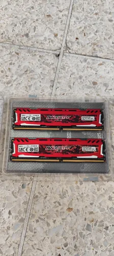 8gb 2x 4gb Ddr4 Ballistix (Usado)