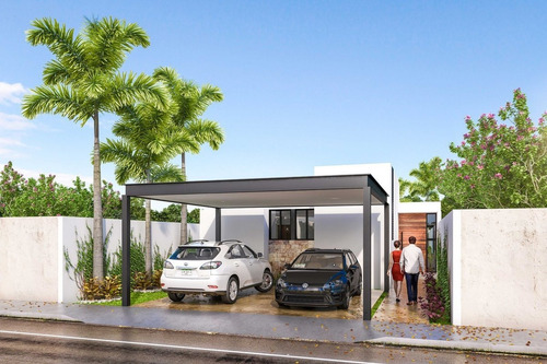 Imagen 13 de 15 de Casa De 1 Planta En Preventa En Privada Manere En Conkal