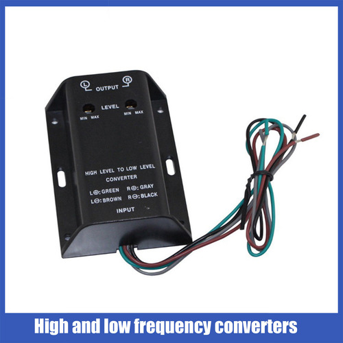 Amplificador Regulable Con Convertidor De Salida De Línea Y