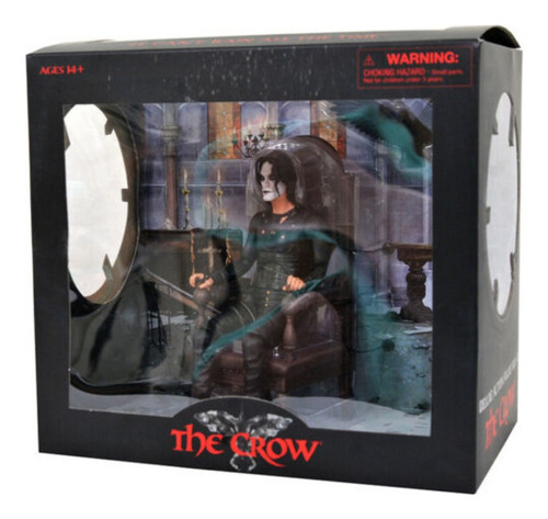 The Crow Figures 7 W/ Chair Dlx Box Set 2021 Sdcc Exclusive