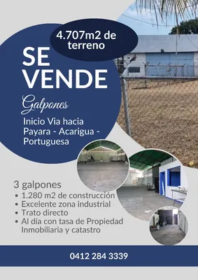 Galpón en venta