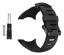 Comprar Pulseira Compatível Com Suunto Core All Black Cor Preto