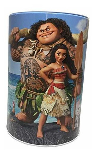 Moana Y Maui De La Moneda (dinero) Banco - Árboles De Coco.