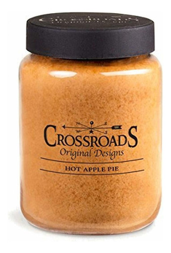 Crossroads Hot  Pie Vela Per De 2 Mechas, 26 Onzas